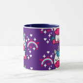 Paarse Eenhoorn Pony Mok (Midden)