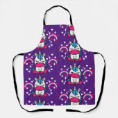 Paarse Eenhoorn Pony Schort (Voorkant)