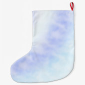 Paarse eenhoorns grote kerstsok (Achterkant)