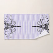 Paarse Eiffelhanddoek Vlaanderen handdoekset Bad Handdoek (Handdoek)