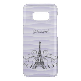 Paarse Eiffeltoren Vlaams Hoesje van Samsung Galax