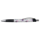 Paarse Eilandbloemen Pen (Bovenkant)