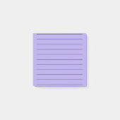 Paarse Elegant & Levendig briefpapier Custom Post-it® Notes (Voorkant)