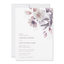 Paarse Elegant Wedding