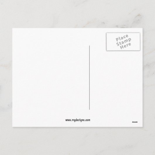 paarse elegante kerstgroet Briefkaarten (Achterkant)