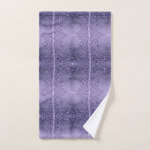 Paarse Elegantie Bad Handdoek (Handdoek)