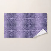 Paarse Elegantie Bad Handdoek (Handdoek)