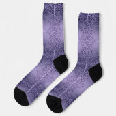 Paarse Elegantie Sokken (Links)