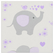 Paarse Elephant Baby Girl