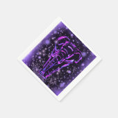 Paarse Elephant Napkins Servet (Hoek)