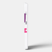 Paarse Embrace Life Roze Case-Mate iPhone Case (Achterkant / Links)