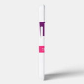 Paarse Embrace Life Roze Case-Mate iPhone Case (Achterkant / Rechts)