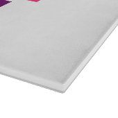 Paarse Embrace Life Roze Snijplank (Hoek)