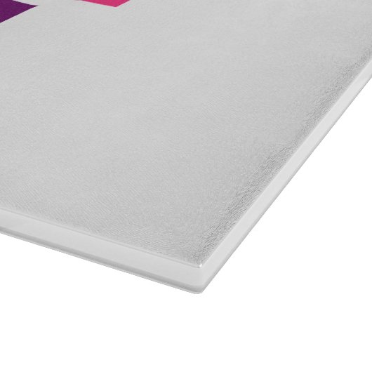 Paarse Embrace Life Roze Snijplank (Hoek)