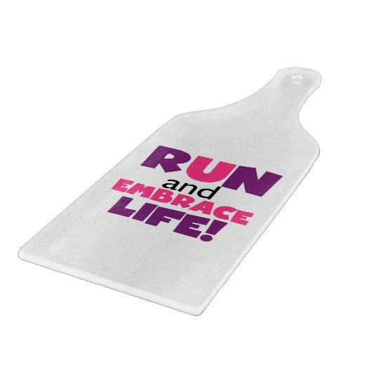 Paarse Embrace Life Roze Snijplank (Hoek)