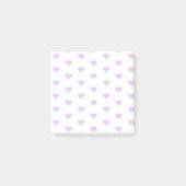 Paarse Emoji Hearts Post-it® Notes (Voorkant)