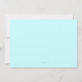 Paarse en Aqua Mint Tapestry Invitation Kaart (Voorkant)