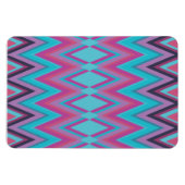 Paarse en Aqua Tribal Magneet (Horizontaal)