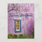 Paarse en blauw in het zuidwesten van Tucson, Ariz Briefkaart (Voorkant)