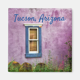 Paarse en blauw in het zuidwesten van Tucson, Ariz Magneet
