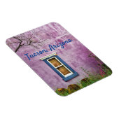 Paarse en blauw in het zuidwesten van Tucson, Ariz Magneet (Rechterzijde)