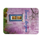 Paarse en blauw in het zuidwesten van Tucson, Ariz Magneet (Horizontaal)