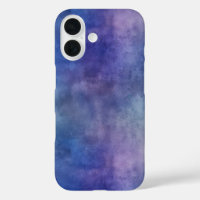 Paarse en blauwe Abstracte Waterverf stijl