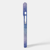 Paarse en blauwe Abstracte Waterverf stijl Case-Mate iPhone Case (Achterkant / Links)