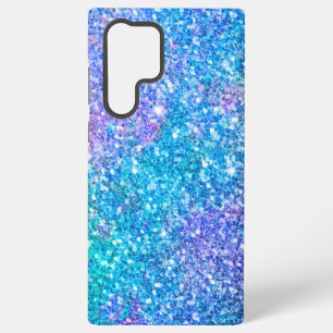 Paarse en blauwe achtergrond samsung galaxy hoesje