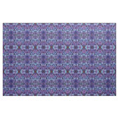 Paarse en blauwe botanische stof (Yard (91,4 cm))