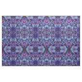 Paarse en blauwe botanische stof (Fat Quarter)