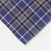 Paarse en Blauwe Clan Alexander Tartan