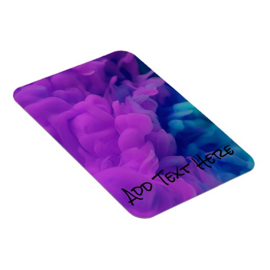 Paarse en blauwe digitale rook magneet (Rechterzijde)