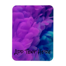 Paarse en blauwe digitale rook