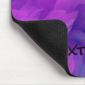 Paarse en blauwe digitale rook muismat (Hoek)