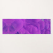 Paarse en blauwe digitale rook yogamat (Achterkant (horizontaal))