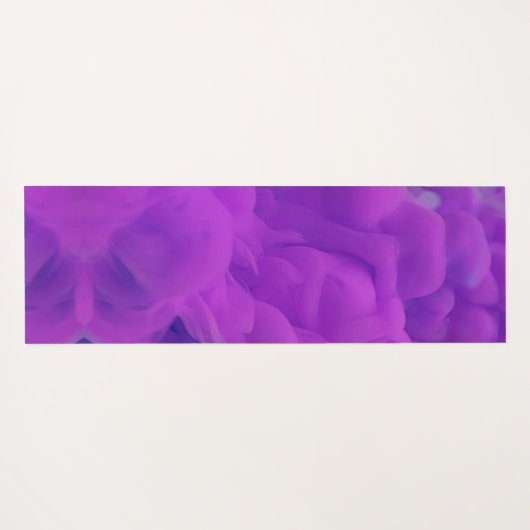 Paarse en blauwe digitale rook yogamat