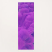 Paarse en blauwe digitale rook yogamat (Voorkant)