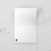 Paarse en blauwe eendenkuikens notitiekaartje (Binnen)