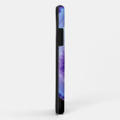 Paarse en blauwe geode Case-Mate iPhone case (Achterkant/rechts)
