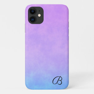 Paarse en blauwe gepersonaliseerde telefoonhoes Case-Mate iPhone case