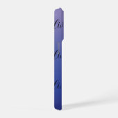 Paarse en Blauwe Gradiënt iPhone Hoesje (Rechterkant)