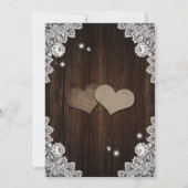 Paarse en blauwe harten Hood Weddenschap Kaart (Achterkant)