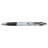 Paarse en blauwe iris Waterverf bruiloft Pen (Achterkant)