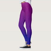 Paarse en blauwe Leggings (Links)