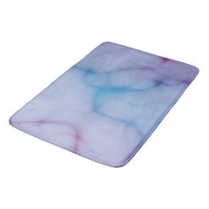 paarse en blauwe Marmer abstract Badmat