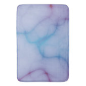 paarse en blauwe Marmer abstract Badmat (Voorkant Verticaal)