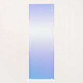 Paarse en blauwe ombre-design yogamat (Achterkant)