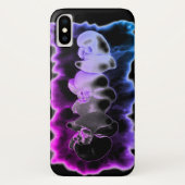 Paarse en blauwe orchideeën Case-Mate iPhone case (Achterkant)