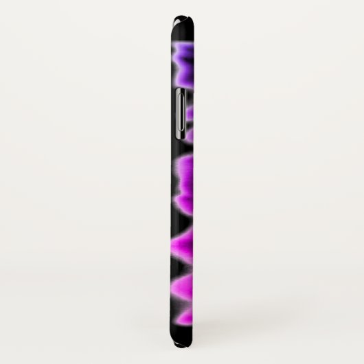 Paarse en blauwe orchideeën Case-Mate iPhone case (Achterkant / rechts)